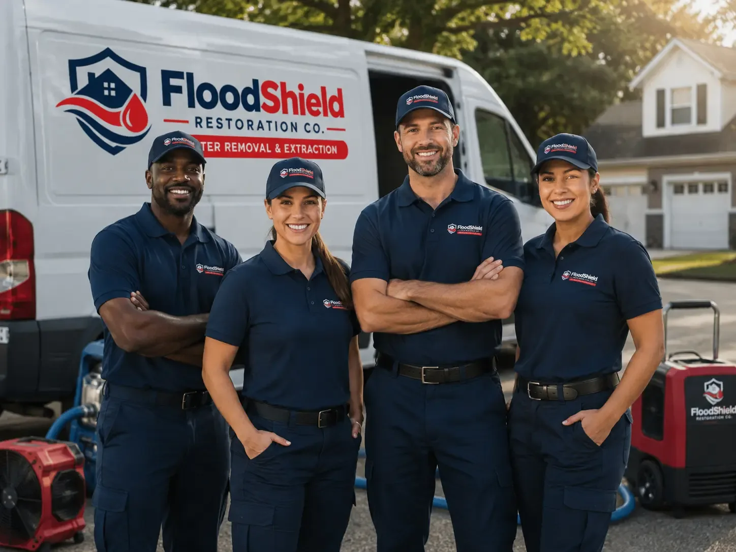 Flood Damage Restoration company in Milton Center, OH